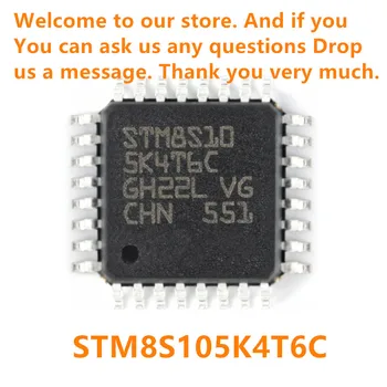 Pôvodné Autentické STM8S105K4T6C LQFP-32 STM8S105 16MHz/16KB Flash pamäť / 8-bitový Mikroprocesor MCU