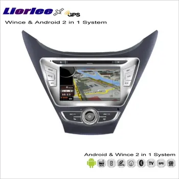 Pre Hyundai i35/Avante/Elantra 2011-2013 Auto Android Multimediálne Rádio, CD prehrávač DVD Prehrávač, GPS Navigáciu, Audio Video