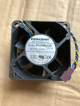 FOXCONN 6025 PVA060G12H DC12V 0.35 štyri-wire PWM regulácia otáčok ventilátora