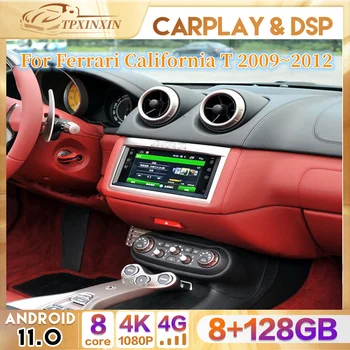 Pre Ferrari California T 2009+ Android 10.0 autorádia Multimediálne Auto videorekordér DVD Prehrávač, Navigácia Stereo Hlava Jednotke GPS