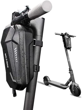 Elektrický Skúter Bicykli Taška na Riadidlá, EVA Multi-Purpose Vodotesný Úložný Vak, Veľkú Kapacitu Skúter Predné Trubice Hard Shell Taška