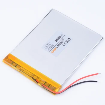 3,7 V 2800mAh 477285 Polymer Li-ion Batéria Pre Bluetooth Notebook Tablet PC iPAQ E-Book Power Bank Prenosné aigo M60 M603 M608