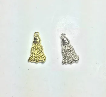 Eruifa Hot predaj 20pcs 11*18 mm Pekné Metlu zliatiny Zinku charms Wholesales náhrdelník,náušnice náramok šperky DIY handmade 2 farby