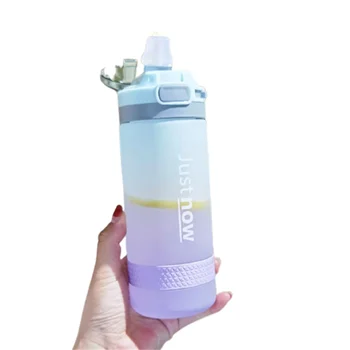 Slama Typ Fľaša na Vodu Tvorivosti Darček k Narodeninám Muži Ženy Anti-jeseň Eco-Friendly Drinkware 500 ml 600 ml Vody Pohár Veľkoobchod J329