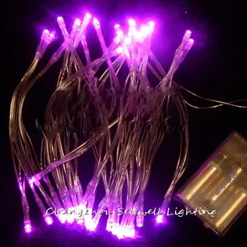 Led star žiarovka svadobné oslavy produkt sprievodca dekorácie 5m ružový batérie, lampy H279
