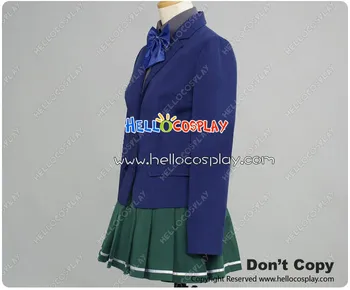 Kuroyukihime Black Lotus Cosplay Kostým Školskú Uniformu H008