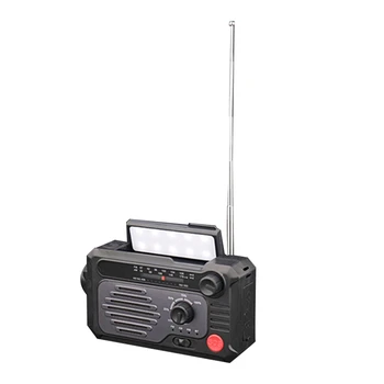Solárne Ručné Právomoci Generácie Rádio Postavený-V 2000MAH Batéria prehrávača Walkman Prehrávač s podporou FM/AM/WB Frekvencia Modulácie