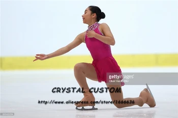 Crystal Vlastné krasokorčuľovanie Šaty Dievčatá Nové Značka, Korčuľovanie Oblečenie Pre Súťaže DR4712