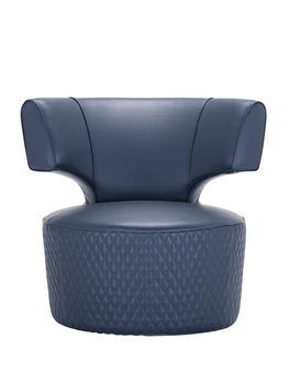 Vlastné kožené umenie luxusné tiger stoličky jednoduché majster talianska kvalita pohovka kreslo minimalistický dizajn voľný čas stoličky dizajnér salónik