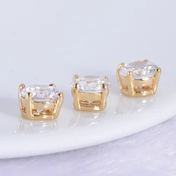 20pcs mikro malé prívesky DIY náhrdelník zlaté náušnice prívesok príslušenstvo mosadz á duté von príslušenstvo šperky