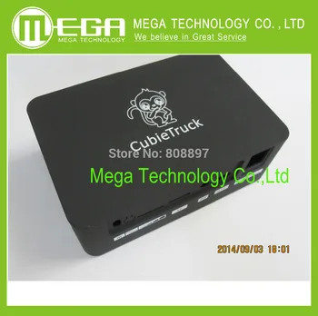 Cubieboard3 Prípade, Čierna Farba Black Box Lítiové batérie sú kompatibilné 2,5-palcový pevný disk