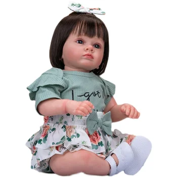 bábika dievča dieťa znovuzrodenie bábika dievča hračky deň detí darček hrať dom