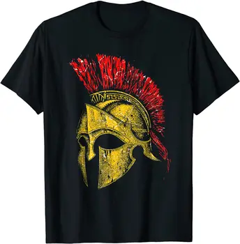Rímskej Ríše Grécky Bojovník Prilba Starovekom Ríme, Grécku T-Tričko Krátky Rukáv Bežné Bavlnené Letné Mužov Košele