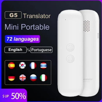 G5 Hlas Prekladateľ 70 Jazykoch Viacerých Jazykoch Okamžité Preložiť Mini Bezdrôtovej 2 Spôsob Reálnom Čase Prekladateľ APLIKÁCIU Bluetooth Zariadenia