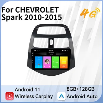 Autorádio s Obrazovkou pre CHEVROLET Spark obdobie 2010-2015 2Din Android Auto Stereo GPS Navigácie Multimediálny Prehrávač Autoradio Vedúci Jednotky
