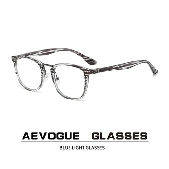 AEVOGUE Mužov Optické Okuliare Rám predpísať Okuliare Ženy Okuliare Anti-Modré Svetlo Okuliare Módne Doplnky AE1069