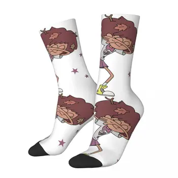 Vtipné Ponožky pre Mužov Skryté Tajomstvo Za Hip Hop Harajuku Amphibia Šťastný bezošvá Vytlačené Chlapci Posádky kompresné Ponožky