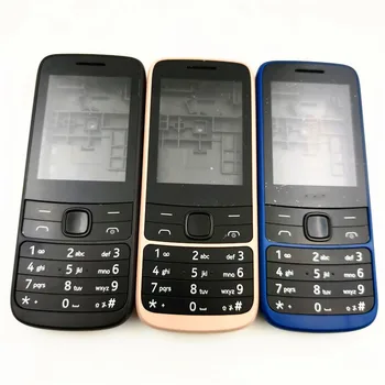 Nové Plnú Pre Nokia 225 4G 2020 + anglická Klávesnica Náhradné Diely Kompletný Mobilný Telefón Bývanie Kryt Prípade