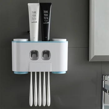 NOVÝ Štýl Eco-friendly Wall-mount Automatický Dávkovač zubná pasta