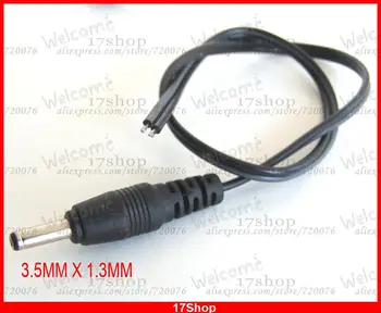 100ks x 3,5 x 1,3 mm konektor DC Muž Plug converter Kábel pre Notebook Napájanie Nabíjačky