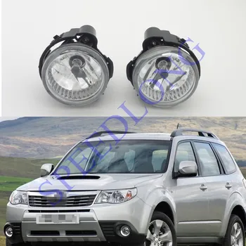 2 Ks/Pár Jasný objektív Predného nárazníka hmlové svetlá svietenie s žiarovky pre Subaru Forester 2011-2013
