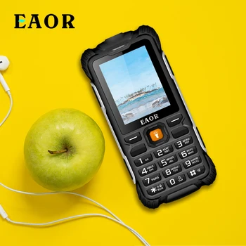 EAOR Mobilný Telefón 3000mAh Batérie Banka Dual SIM Odlesky Baterka Robustný Telefón, Funkcia, Telefón, Veľký Reproduktor Starý Muž Mobil