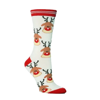 2022 Hot Predaj Vianoce Bavlnené Ponožky Polovici teľa Dĺžka Ponožka V trubice ponožky