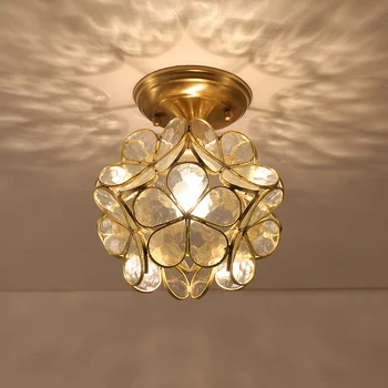 Mini Svetiel Prívesok Zlaté Sklenené Závesné Lampy Loft Pre Spálne, Kuchyne Štúdia E27 Moderných Domov Deco Hanglamp Strop Prívesok Na Čítanie
