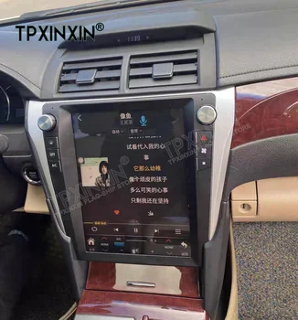 Tesla Štýl pre Toyota Camry 2012 - 2017 Auto Rádio Multimediálny Prehrávač Videa Android Navigačný 2 Din Stereo Prijímač s Carplay