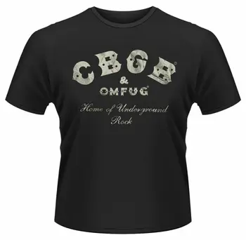Úradný CBGB T Shirt Podzemné Skalné Logo Čierne Pánske Punk Rock new YORKU Tee Nové