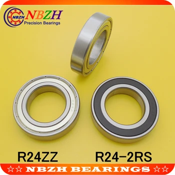 NBZH bearingR24 ABEC-1 R24 2RS Palcový Ložisko 38.1*63.5*14.288 mm Miniatúrne R24RS R24-2RS R24 2RS R24ZZ
