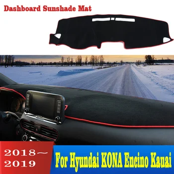 Pre Hyundai Kona Encino Kauai 2018 2019 Auto Panel Kryt Mat Podložky Anti-UV Prípade Koberce Príslušenstvo