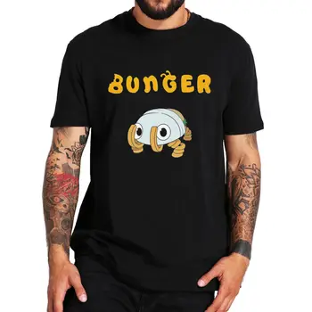Bugsnax Bunger Tričko Retro Dobrodružstvo Video Hra Fanúšikovia Tee Topy Nadrozmerné Lete Bežné Unisex 100% Bavlna EÚ Veľkosť trička