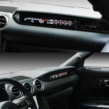 Android Auto Co-pilot Konkurenčné Prístrojový Panel Pre Ford Mustang 2015-2021 Upravené LCD Informačný Displej Digitálny Systém