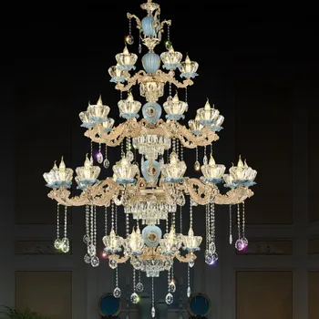 Obývacia Izba Lustre, Osvetlenie, Moderné Led Luster, Spálne, Jedálne Lampy Kryštály Visí Lampa Luxusné Crystal Light