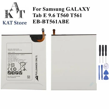 KAT Tablet Batérie Pre Samsung GALAXY Tab E 9.6 T560 T561 5000mAh Li-ion Batéria EB-BT561ABE Výmena Náhradných Dielov