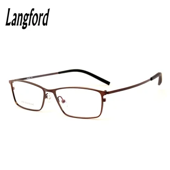 langford značky optické okuliare rámy mužov predpis predstavenie okuliare plné rámy zliatiny okuliare business male9368