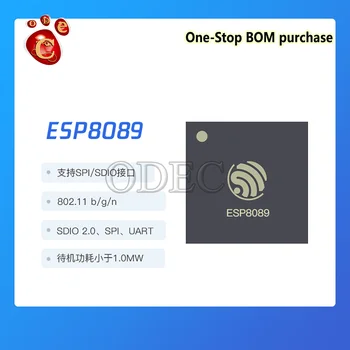 10PCS ESP8089 čip Nahradiť rtl8189 a ap6212 na podporu spisdio rozhranie WiFi, Originál NOVÉ