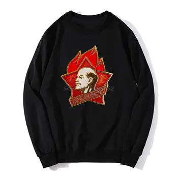 CCCP Sovietskeho zväzu Lenin Mladí Pionieri Odznak Mužov Unisex O-krku Mikiny Svetre Mikiny Streetwear