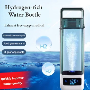 Vodík Generátor Pohár Vody Filter Ionizátor Maker, Bohaté na Vodík Voda Prenosné Antioxidanty ORP Vodíka Fľaša H2 Elektrolýza