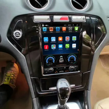 Pre Tesla Štýl Android 11 AUTA DVD NA Ford Mondeo mk4 Galaxy/C 2007-2010 auto Prehrávač audio gps obrazovku Monitora Monitor Carplay