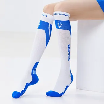 Ženy, Kompresné Ponožky, Pančuchy 20-30 mmhg Vysoko Kvalitné Bežecké Športové Ponožky pre Maratón Cyklistika, Futbal, Kŕčové Golf Žily