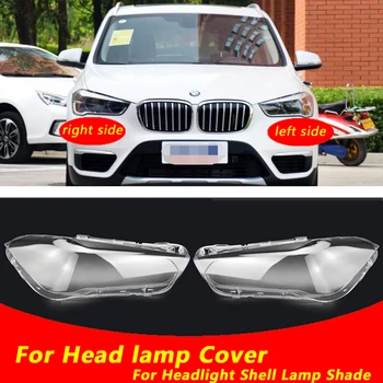 Použitie Pre BMW F49 2016-2019 F48 X1 série Transparentný Kryt Svetlometu Tienidlo Lampy Predného Svetlometu Shell Tienidlo Objektívu shell