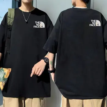 Japonské Anime Č Tvár Človeka Obojstranná Tlač T-shirt 90. rokov Unisex Manga Bavlnené Tričko Muži Ženy Letné Módy Nadrozmerné T Tričko
