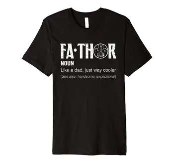 Cool Fa - Shirt Deň otcov Dar Od Manželka, Syn, Dcéra Mužov Hip Hop Móda Bežné Tee Tričko pre Mužov Tričko Dizajnér