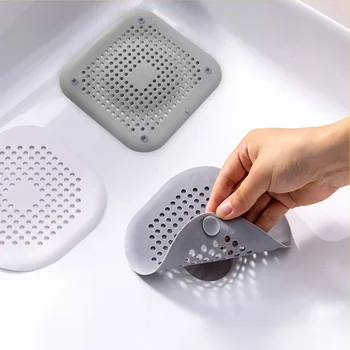Vlasy Filter Umývadlo Anti-blocking Nečistôt, Vaňou, Sprchou Poschodie Vypúšťacia Zátka Silikónová Kuchyňa Dezodorant Plug Kúpeľňových Doplnkov