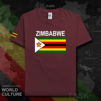 Zimbabwe mužov tričko 2018 dresy národ tím tričko 100% bavlna tričko oblečenie krajiny športových ZWE yeZimbabwe Zimbabwean 02