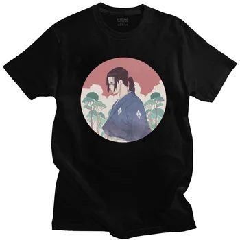Samurai Champloo T Shirt Mužov Čistej Bavlny Pekný Grafický T-shirt O-krku, Krátke Rukávy a Japonskom Anime, Manga Mugen Tee Topy Oblečenie