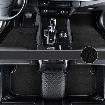 Vlastné špeciálne auto podlahové rohože pre Mercedes Benz GLE 350e SUV W167 2023-2020 odolné dvojité vrstvy koberce koberce pre GLE350e 2022