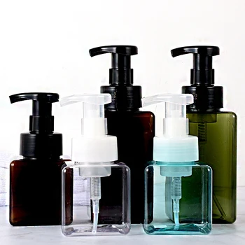 Nový Dizajn Mydla Fľaše Kúpeľňa Šampón Kozmetický Krém Krém Kontajnerov Stlačte Prázdne Fľaše Kúpeľňových Doplnkov